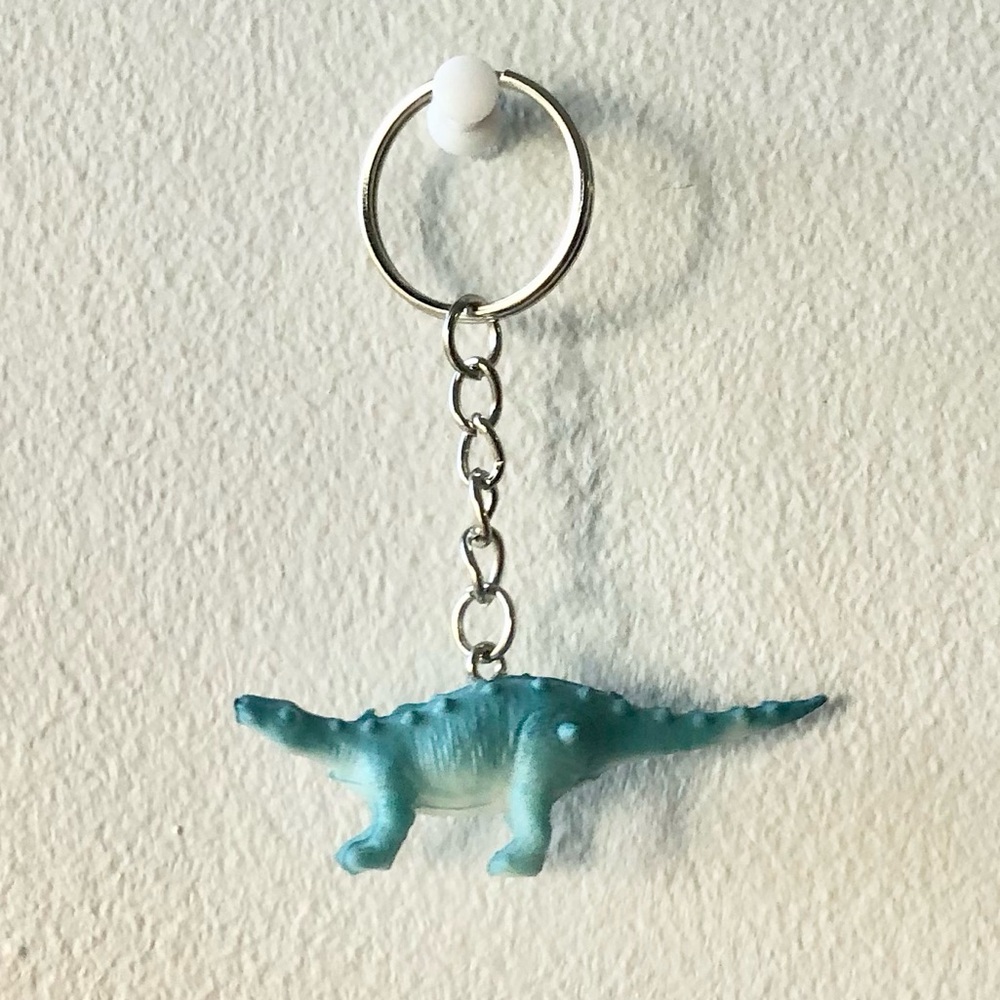 ❤️ Blue Minmi Dinosaur Keychain